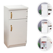 Mini Casa Mini Mobili Miniatura Cucina Frigorifero Frigorifero a Legno
