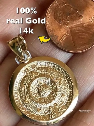 Ciondolo azteco oro - azteco,