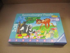 Gioco In Scatola - Ravensburger Puzzle - Bambi - 2x20 - Completo