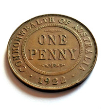 1 Penny 1922 Australia - Eccellenti condizioni