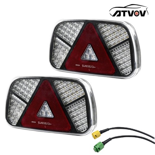 12v 24v led stop posteriore - 2x,