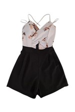 Tuta playsuit pantaloncini