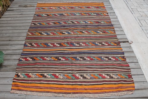Tappeto kilim turco x79 - kilim, 52''x79''