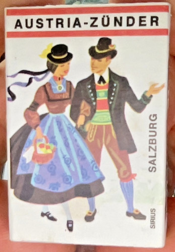 Scatola fiammiferi austria - scatola,