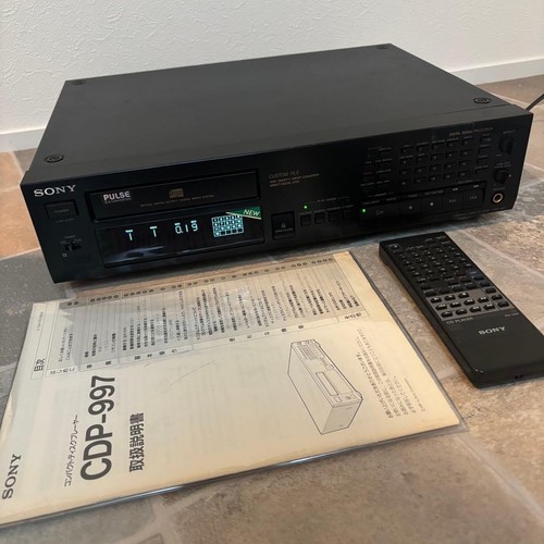Sony cdp 997 - sony, lettore