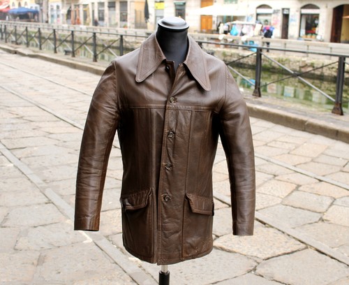 Giacca pelle vintage anni - , 70