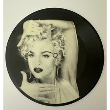 Madonna "Vogue" UK Import 7" Picture Disc 1990 45rpm W9851P