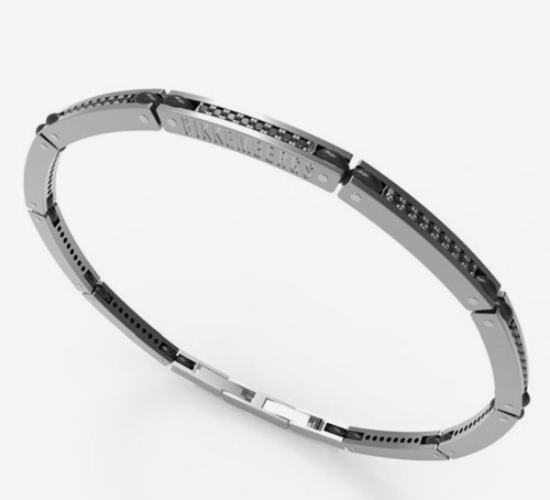 Bracciale bikkembergs uomo - uomo, in