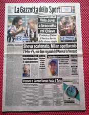 Gazzetta dello Sport 10 9 settembre 2001 VALENTINO ROSSI JUVENTUS MILAN DUCATI