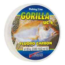 FLUOROCARBON TUBERTINI GORILLA UC 4 MONOFILO 0,18 MM FILO 100 MT  PESCA LENZA