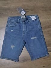 Pantaloncini denim slim fit pull and bear W30" 