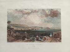 Antica incisione 1850 the - incisione,