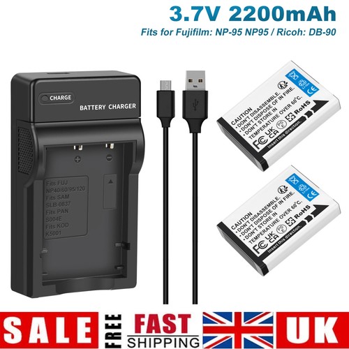 Batteria caricatore - 2x,