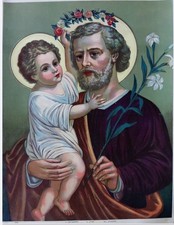 San Giuseppe e Gesú Bambino