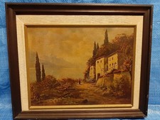 Andr Betz Dipinto Olio Italia