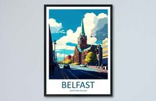 Stampa da viaggio Belfast arte