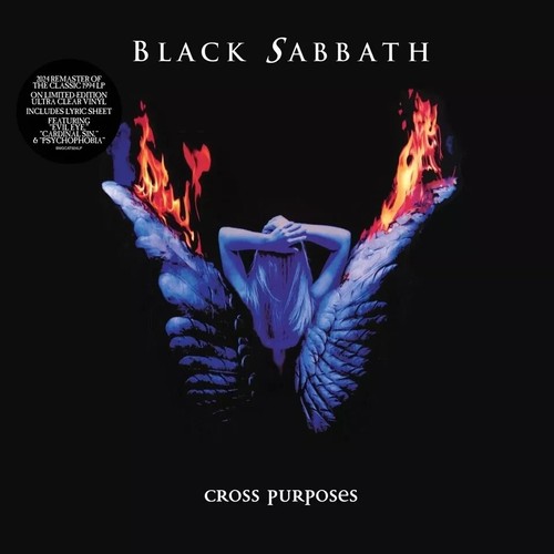 Black sabbath cross - black,