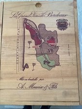 Scatola vino francese vintage