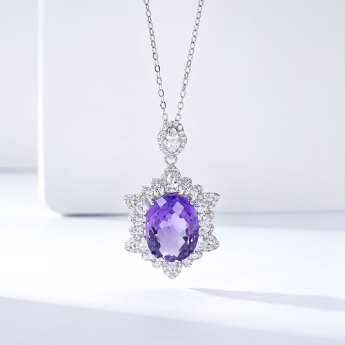 Collana ametista naturale - collana,