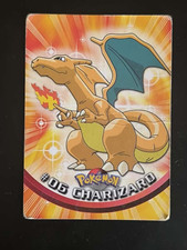 Carta Pokemon CHARIZARD #06 TOPPS SERIES 1 Tv Animation Trading Card ITA 1999