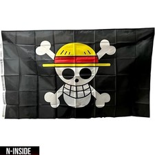 Bandiera Pirata One Piece Jolly Roger Monkey D. Luffy 90x150cm Pirate Flag