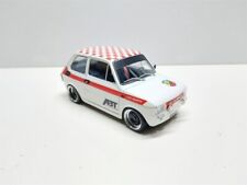 Fiat 126 Abarth ABT Tuning Bianco del 1972 - 1/18 Artigianale base MCG