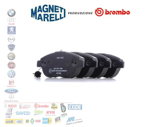 Pastiglie freno anteriori fiat - pastiglie,