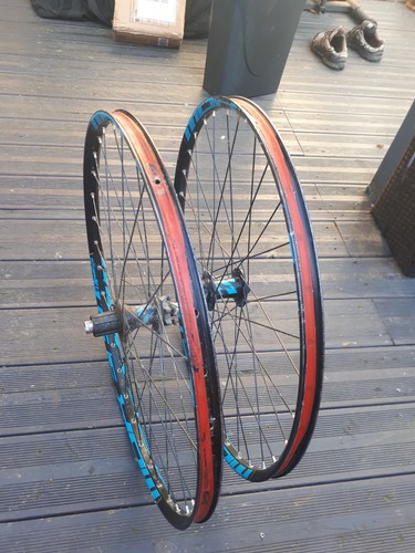 Paire roues vtt enduro - paire,