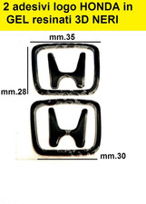 2 adesivi HONDA  GEL mm.35