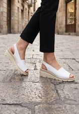SANDALI DONNA COMFORT IN PELLE