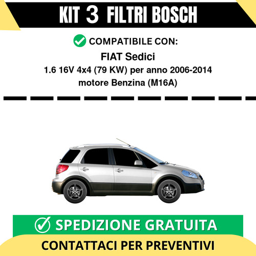 Kit filtri bosch - filtri,