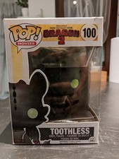 FUNKO POP TOOTHLESS 100 HOW TO TRAIN YOUR DRAGON TRAINER 2