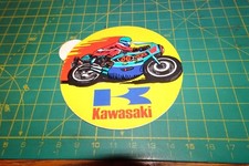 ADESIVO STICKER KLEBER vintage moto k kawasaki