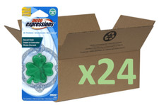 Lotto 24x Quadrifoglio 3D Gel Auto Espressioni Appeso Deodorante Auto Lavoro