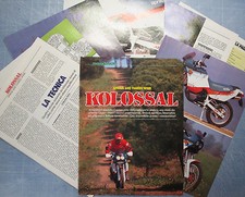 MOTOSPRINT988-PROVA / TEST-1988- APRILIA 600 TUAREG WIND - 8 fogli 