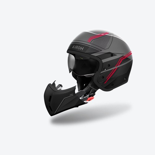 Casco moto jet crossover airoh - moto,