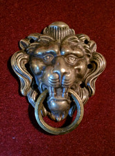 Antica applique testa leonina