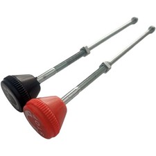 Gruppo pomello leva freno resistenza cyclette asta 21 cm per frenata stabile