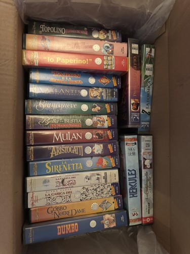 Lotto vhs originali - 35, disney