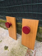 2 Appendiabiti in Legno di