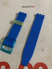 SWATCH  Cinturino X Chrono/scuba/automat17 MM. PIRAMIDE AzzurroNuovo Compatibile