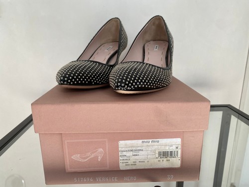 Miu black patent leaher - patent,