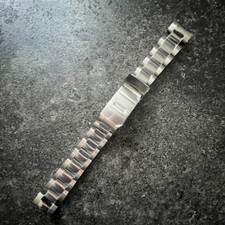 Cinturino orologio acciaio 19