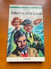 Intorno Alla Luna Jules Verne MONDADORI libro romanzo book narrativa