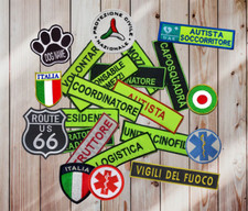 Toppa Patch Scratch Ricamata Personalizzata Velcro Termosaldata Neutra Su Misura