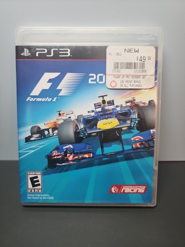 2012 sony playstation - f1,