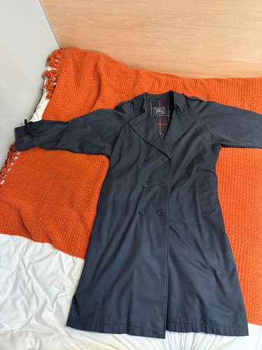 Burberry trench cappotto navy