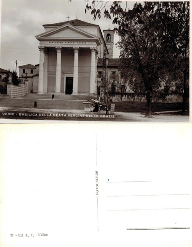Vintage postcard basilica - vintage,