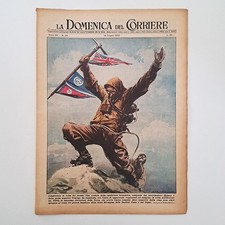 domenica del corriere 1953 n°24 ● CONQUISTA DELL'EVEREST ● regina elisabetta II
