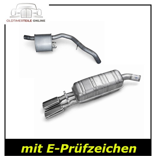 Kit scarico auspuff set opel - kit,